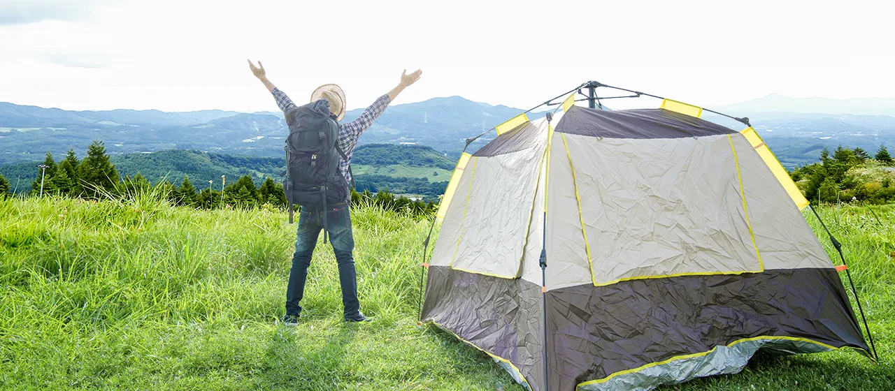 ロッジカウベル　キャンプ場