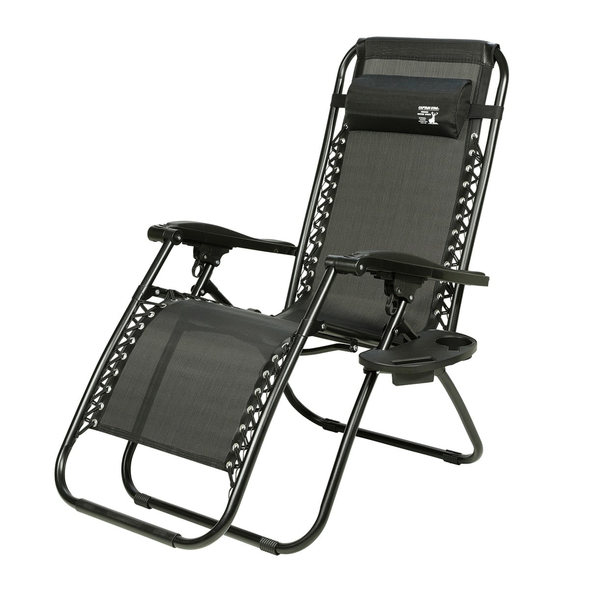 キャプテンスタッグ　ブラックラベル リクライニングリバティチェア