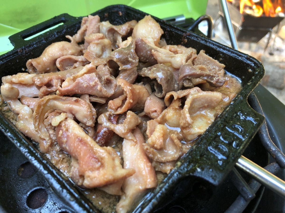 水木精肉店の豚ホルモン